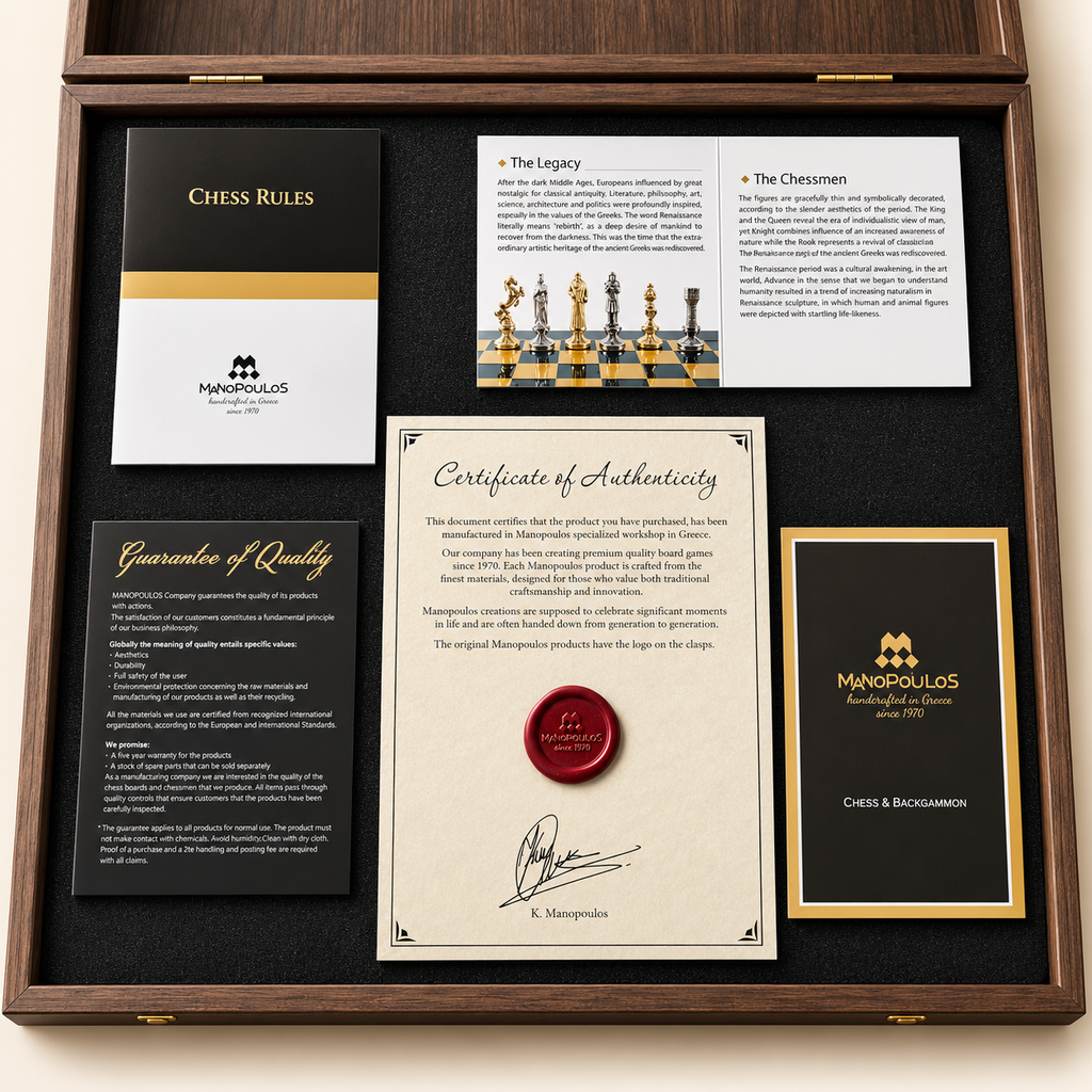Florence – Renaissance Chess Set