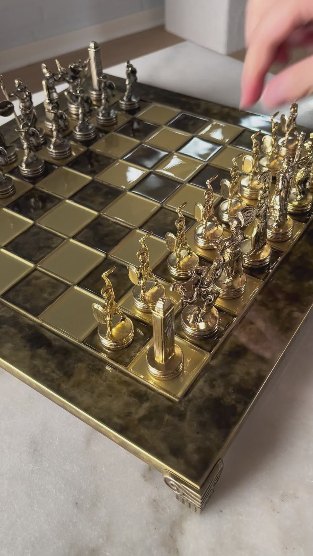 Athens – Greek Mythology Chess Set