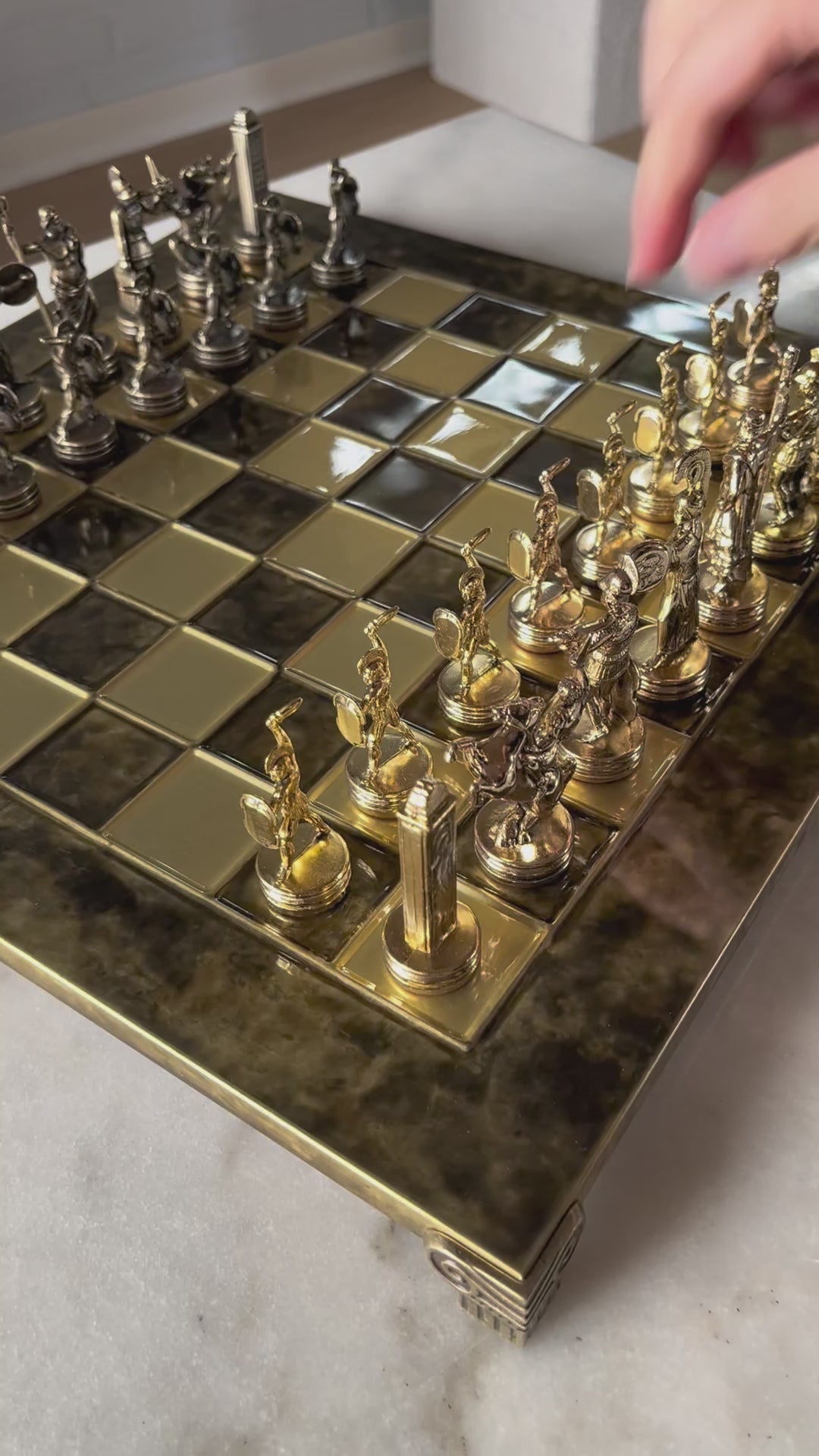 Athens – Greek Mythology Chess Set